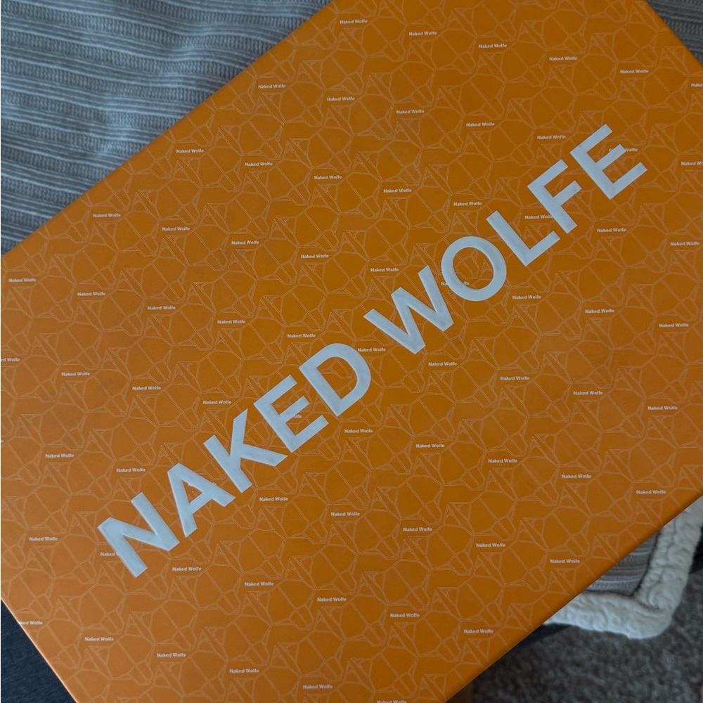Naked Wolfe Orange Box with White Logon